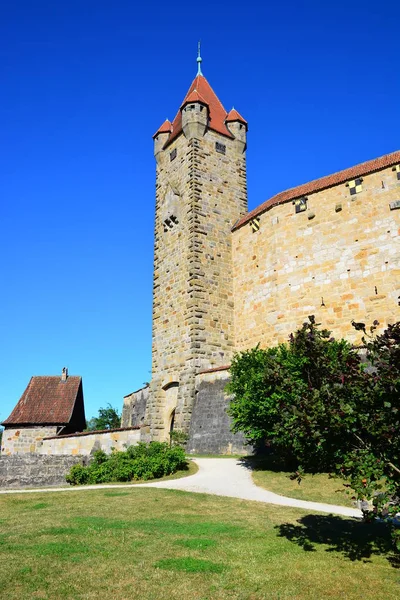 Visualizza Veste Coburg Castello Vicino Coburgo Regione Alta Franconia Baviera — Foto Stock