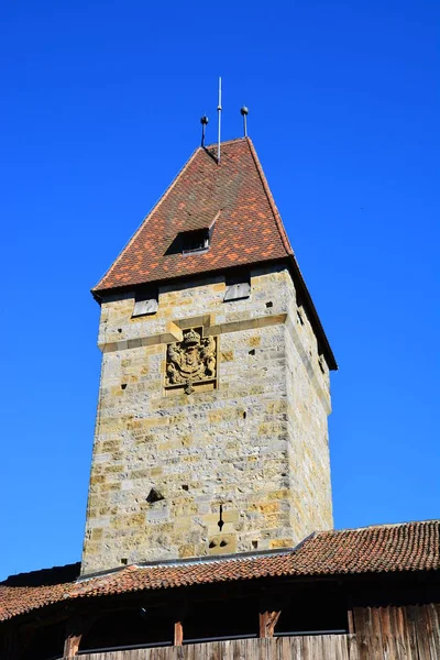 Ver Veste Coburg Castillo Cerca Coburgo Región Alta Franconia Baviera —  Fotos de Stock