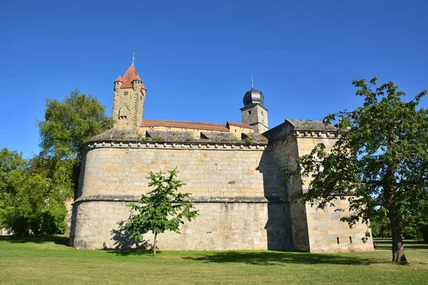 Vista Del Castillo Veste Coburg Cerca Coburgo Región Alta Franconia — Foto de Stock