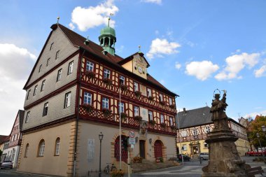 Kötü Staffelstein kasaba Bavyera, bölgede üst Franconia, Almanya görüntülemek