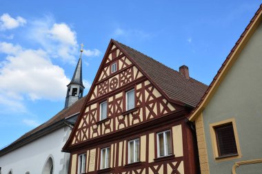 Kötü Staffelstein kasaba Bavyera, bölgede üst Franconia, Almanya görüntülemek