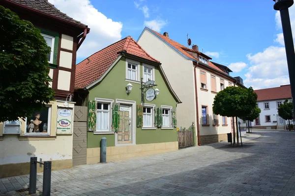 Blick Bad Staffelstein Bayern Region Oberfranken Deutschland — Stockfoto