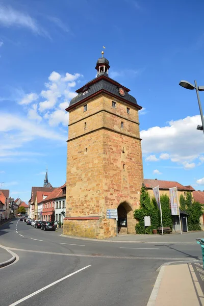 Kötü Staffelstein Kasaba Bavyera Bölgede Üst Franconia Almanya Görüntülemek — Stok fotoğraf