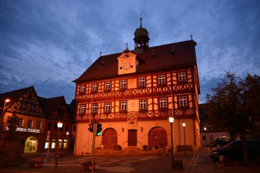 Kötü Staffelstein kasaba Bavyera, bölgede üst Franconia, Almanya görüntülemek