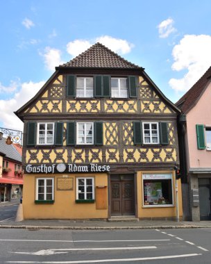 Kötü Staffelstein kasaba Bavyera, bölgede üst Franconia, Almanya görüntülemek