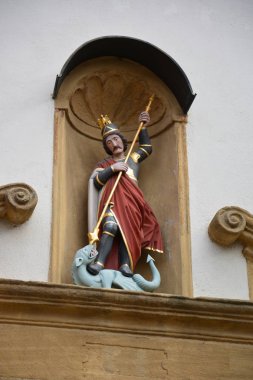 Kötü Staffelstein kasaba Bavyera, bölgede üst Franconia, Almanya görüntülemek