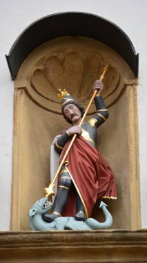 Kötü Staffelstein kasaba Bavyera, bölgede üst Franconia, Almanya görüntülemek