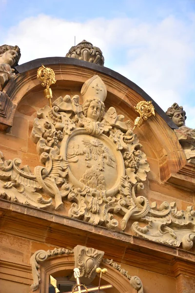 Kijk Vierzehnheiligen Kerk Veertien Heiligen Kerk Buurt Van Stad Van — Stockfoto