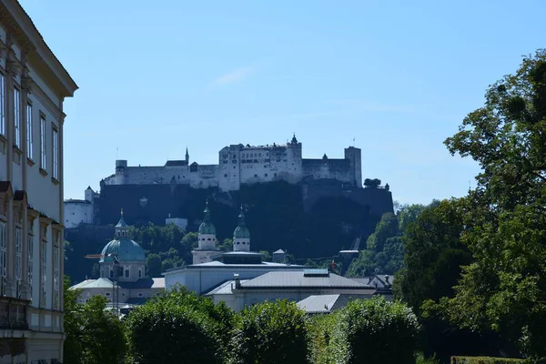 Salzburgo Austria Vista Histórica Ciudad Salzburgo Austria —  Fotos de Stock