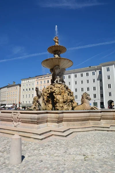 Salzbourg Autriche Vue Dans Ville Historique Salzbourg Autriche — Photo