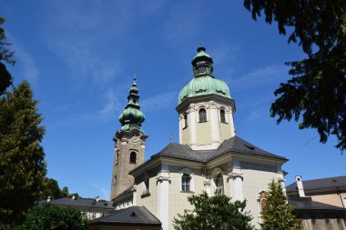 Salzburg, Avusturya - Salzburg, Avusturya tarihi şehir görünümünde