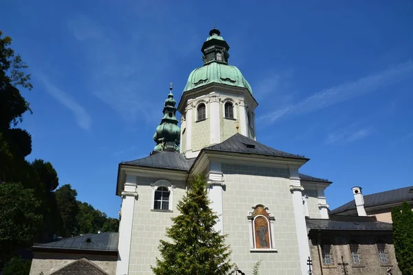 Salzburg Austria Widok Historyczne Miasto Salzburg Austria — Zdjęcie stockowe