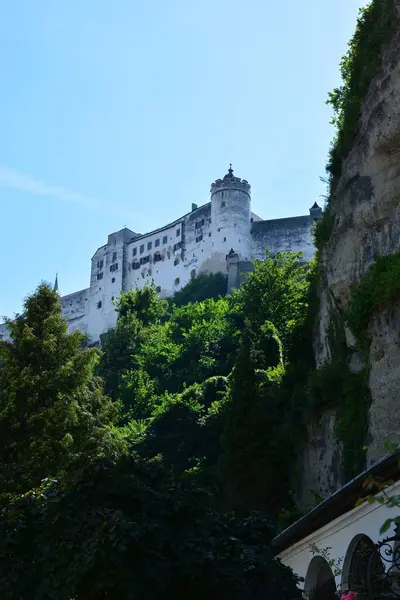 Salzbourg Autriche Vue Dans Ville Historique Salzbourg Autriche — Photo