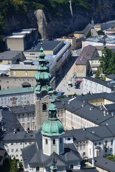 Зальцбург Австрія Подання Історичні Міста Зальцбург Австрія — стокове фото