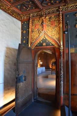 Salzburg, Avusturya-tarihi Salzburg, Avusturya 'da Festung Hohensalzburg Kalesi müzesinde görünüm