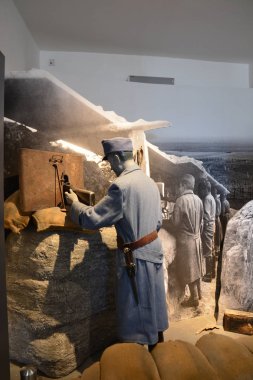 Salzburg, Avusturya-tarihi Salzburg, Avusturya 'da Festung Hohensalzburg Kalesi müzesinde görünüm