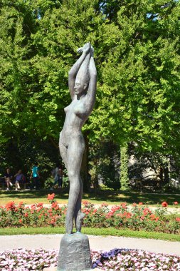 Salzburg, Avusturya - Salzburg, Avusturya tarihi şehir görünümünde