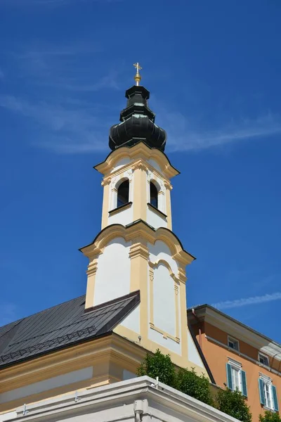 Salzburg Oostenrijk Weergave Het Historische Stadscentrum Van Salzburg Oostenrijk — Stockfoto