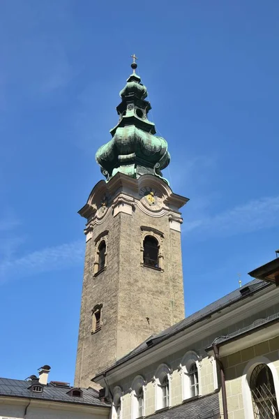 Salzburg Oostenrijk Weergave Het Historische Stadscentrum Van Salzburg Oostenrijk — Stockfoto