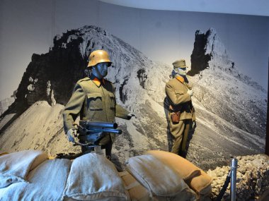 Salzburg, Avusturya-tarihi Salzburg, Avusturya 'da Festung Hohensalzburg Kalesi müzesinde görünüm