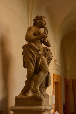 Bamberg, Almanya - Barok Schloss Seehof palace yanında üst Franconia, Almanya Bamberg şehir tarihi, Bavyera, bölge görünümünü