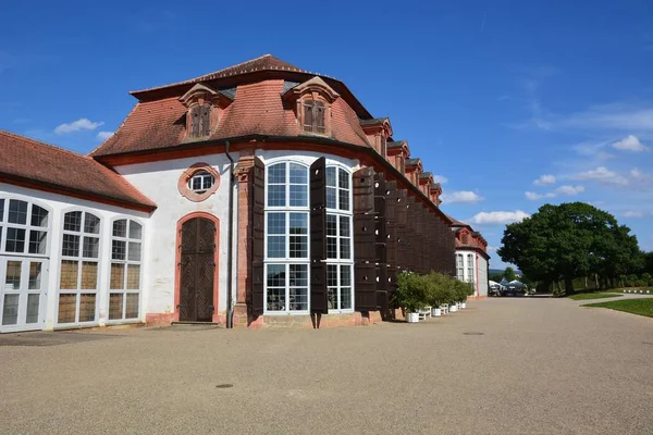 Bamberg Německo Pohled Barokní Paláce Schloss Seehof Poblíž Historického Města — Stock fotografie