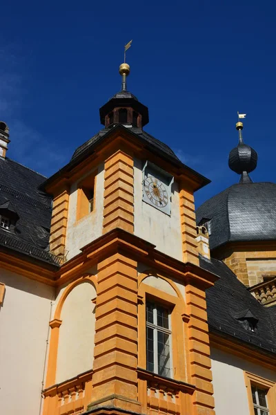 Bamberg Németország Kilátás Barokk Schloss Seehof Érdekes Történelmi Város Bamberg — Stock Fotó