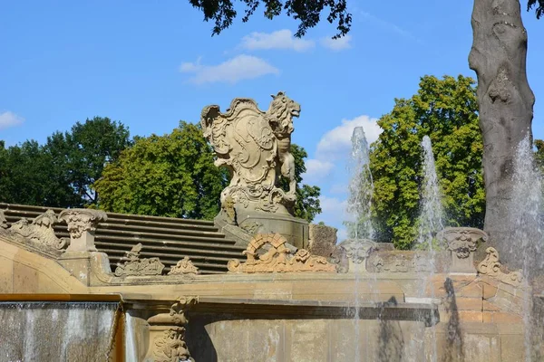 Бамберг Німеччина Перегляд Бароковий Палац Schloss Seehof Поблизу Історичного Міста — стокове фото
