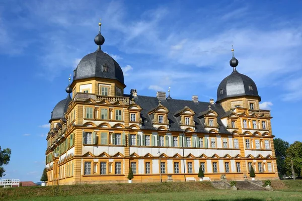 Bamberg Alemania Vista Del Palacio Seehof Schloss Barroco Cerca Histórica — Foto de Stock