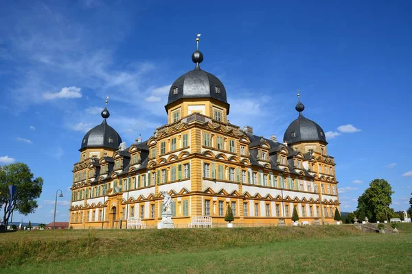 Bamberg Alemania Vista Del Palacio Seehof Schloss Barroco Cerca Histórica —  Fotos de Stock