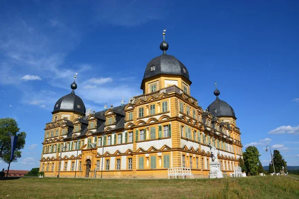 Bamberg Almanya Barok Schloss Seehof Palace Yanında Üst Franconia Almanya — Stok fotoğraf