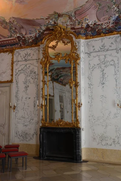 Bamberga Germania Veduta Dell Interno Del Palazzo Barocco Schloss Seehof — Foto Stock