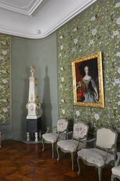 Bamberg Alemanha Vista Interior Palácio Barroco Schloss Seehof Perto Histórica — Fotografia de Stock