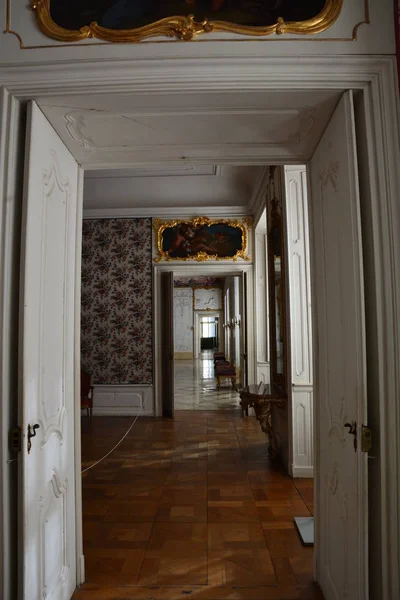 Bamberg Allemagne Vue Intérieur Palais Baroque Schloss Seehof Près Ville Photo De Stock