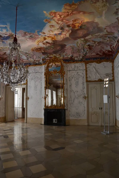 Bamberg Alemanha Vista Interior Palácio Barroco Schloss Seehof Perto Histórica — Fotografia de Stock