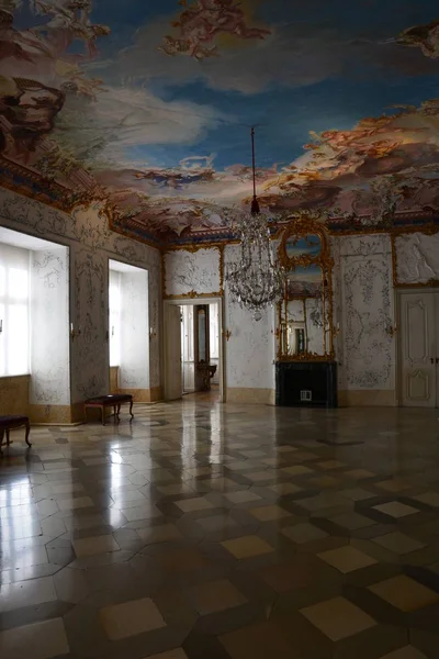 Bamberg Alemanha Vista Interior Palácio Barroco Schloss Seehof Perto Histórica — Fotografia de Stock