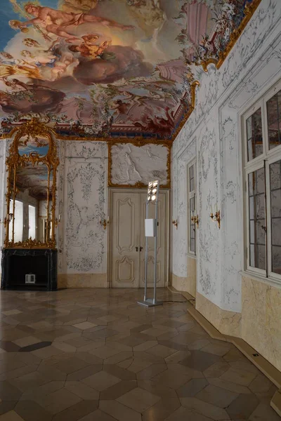 Bamberg Alemanha Vista Interior Palácio Barroco Schloss Seehof Perto Histórica — Fotografia de Stock