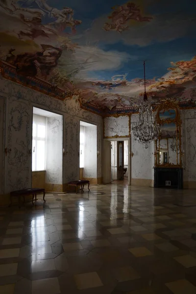 Bamberg Allemagne Vue Intérieur Palais Baroque Schloss Seehof Près Ville — Photo