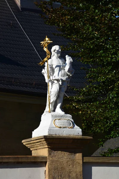 バンベルク近くのメメルスドルフの聖母マリア教会の仮定 バイエルン州 地域アッパーフランコニア ドイツ — ストック写真