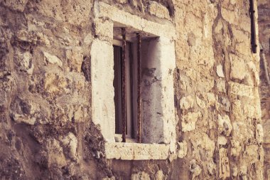 Old Town Budva, Karadağ. Eski t sokak çarpıcı görünümü