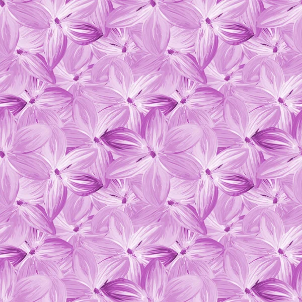 Blumen Auf Hintergrund Handgemachte Gouache Sanfte Nahtlose Muster Hintergrund Für — Stockfoto