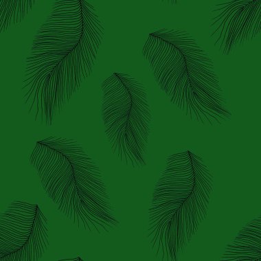 Elle çizilmiş yumuşaklık tüyleri ile kusursuz desen, düğün dekoru için harika, ambalaj kağıdı, arka plan, kumaş baskısı, web sayfası arka plan, duvar kağıdı,