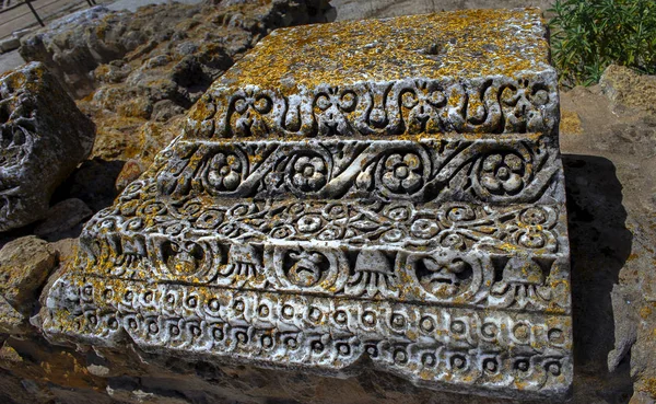 Model ile Tunus Carthage taş