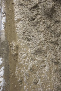 büyük arka plan. çimento trotures onarmak için yoğurdu