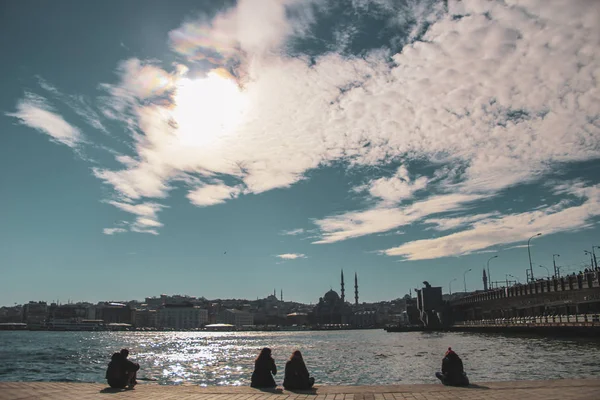 Cenário Karakoy Istambul — Fotografia de Stock