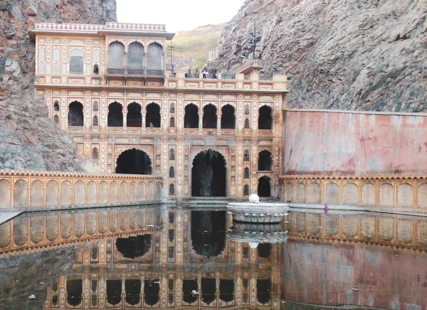 Aap Galtaji Monkey Temple Jaipur City India — Stockfoto