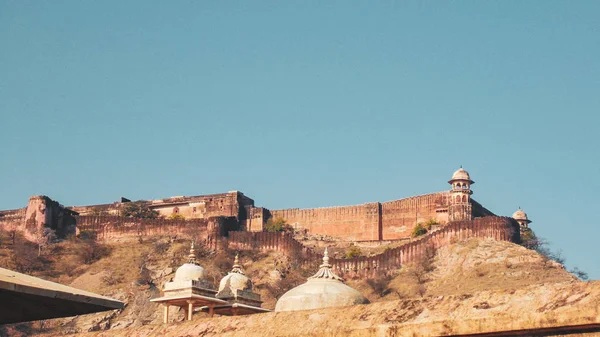 Landschappen Motieven Amer Fort Jaipur — Stockfoto