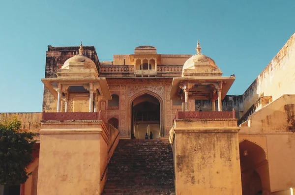 Cenários Motivos Amer Fort Jaipur — Fotografia de Stock