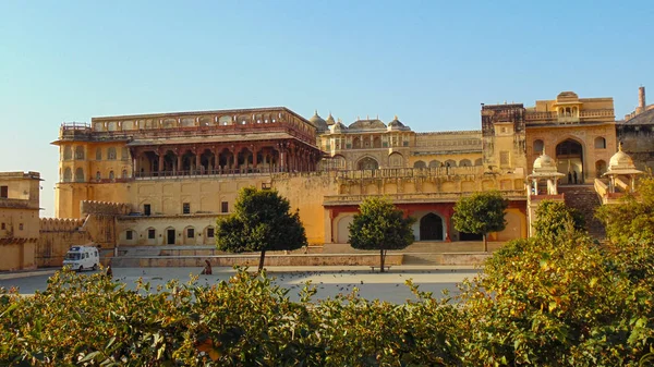 Scenery Motifs Amer Fort Jaipur — Stock Photo, Image