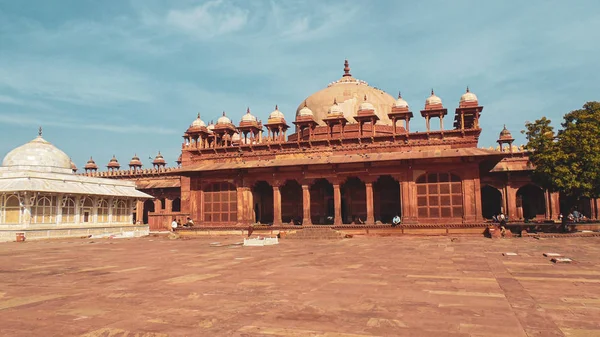 Cidade Fantasma Abandonada Fatehpur Sikri Agra Índia — Fotografia de Stock